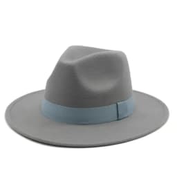 Fedora Hat Women Winter Hats for Women Ribbon Band Men's Hat Wide Brim Classic Beige Wedding Church Bowler New Cap Chapeau Femme