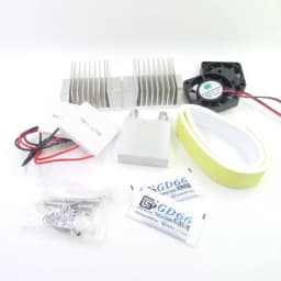 DIY Semiconductor Refrigeration System Kit Mini Refrigerator Cooler 12V Conduction Module+Water Cooling Head+Fan+TEC1-12706