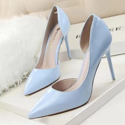 BIGTREE Shoes Patent Leather Heels 2026 Fashion Woman Pumps Stiletto Women Shoes Sexy Party Shoes Women High Heels 12 Colour