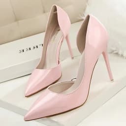 BIGTREE Shoes Patent Leather Heels 2026 Fashion Woman Pumps Stiletto Women Shoes Sexy Party Shoes Women High Heels 12 Colour