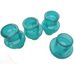 100Pcs Green Cpr Training Face Mask One-way Valve Filter Replacement Consumable CPR PVC Valves For First Aid Rescue Using