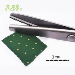 Zigzag And Wavy Shape Sewing Tailor Scissor,Boxed Round & Sawtooth Shape Scissors,For DIY Sewing Shears Fabric or Leathers,TL02