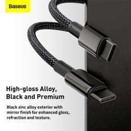 Baseus 100W USB C To USB Type C Cable USB-C Fast Charge Data Wire USBC Type-C PD Cable For iPhone 17 Pro Max MacBook iPad Xiaomi