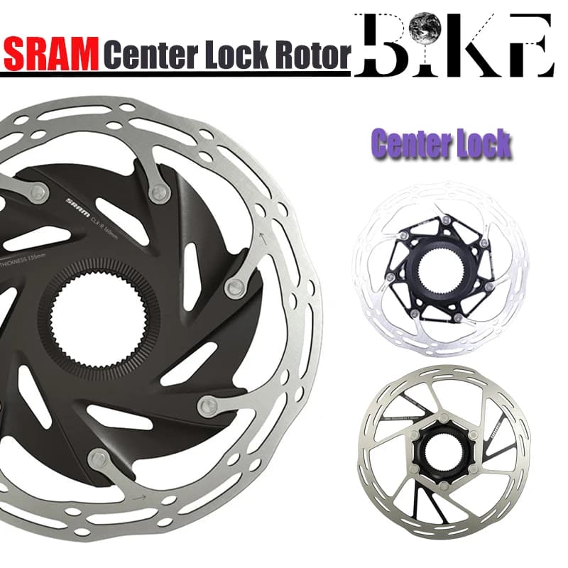 SRAM CenterLine Disc Brake Rotor Center Lock 200mm 180mm 160mm 140mm Center Line Discs Rotors Without Lockring