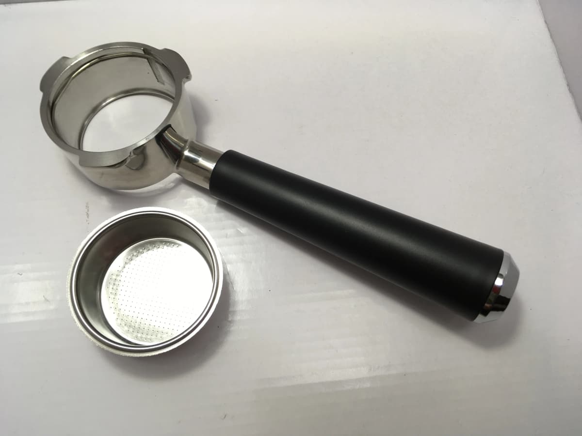 SUS304 Bottomless-Filter Holder Portafilter 60mm 15-20bar for Espresso Coffee Maker Parts Inner 51mm Portafilter