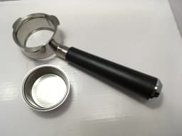 SUS304 Bottomless-Filter Holder Portafilter 60mm 15-20bar for Espresso Coffee Maker Parts Inner 51mm Portafilter