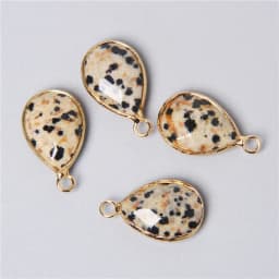 3pcs/set Natural Aventurine Rose Pink Quartzs Opal Stone Pendants Charm DIY Making Necklace Earrings For Women Exquisite Jewelry