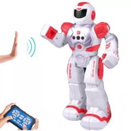 Sayzon Hot RC Robot Smart Action Walk Singing Dance Action Figure Gesture Sensor Toys Gift for Children