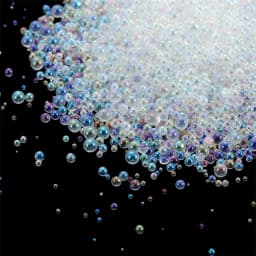 10-20g Mini Bubble Ball Beads Tiny Crystal Glass Bead For Silicone Mold UV Resin Epoxy Filler Resin Filling DIY Nail Art Decor
