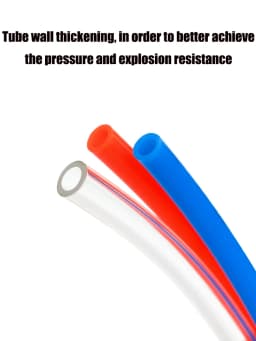 1m pneumatic hose pu pipe 4 * 2.5 mm 6 * 4 mm 8 * 5 mm 10 * 6.5 mm 12 * 8 14 * 10 mm 16 * 12 mm air tube compressor hose