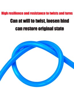1m pneumatic hose pu pipe 4 * 2.5 mm 6 * 4 mm 8 * 5 mm 10 * 6.5 mm 12 * 8 14 * 10 mm 16 * 12 mm air tube compressor hose