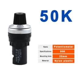 1K 2K 3K 5k 10k 20k 100k LA42DWQ Ohm Special Variable Frequency Speed Regulating Potentiometer Frequency Converter Switch