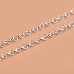 925 sterling silver semi-finished DIY chain chain bracelet bracelet anklet special pearl chain hand-beaded material accessories