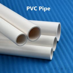Outer Diameter 20-63mm White PVC Pipe Length 50cm Agriculture Garden Irrigation Aquarium Fish Tank Water Tube Plumbing Fitting