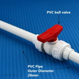 Outer Diameter 20-63mm White PVC Pipe Length 50cm Agriculture Garden Irrigation Aquarium Fish Tank Water Tube Plumbing Fitting