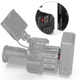 SmallRig Mini Lightweight  V-Lock Portable Assembly Quick Release Kit with 2 1/4-20 Mounting Holes for V-Mount Battery - MD2801