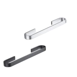 Towel Rail Rack Towel Holder Bathroom Towels Rack Hanger Black Silver Space Aluminum Wall Hanging Towel Bar Storage Shelf