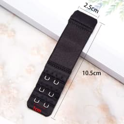 3Pcs/set 2 Hook Bra Extender Women's Elastic Bra Extension Strap Hook Clip Expander Adjustable Belt Buckle Intimates Accessories