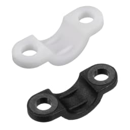 100Pcs Plastic Cable Holder Clamps Fixation Cable Fastener Clips Nylon Cable Management Wire Tube Fixing Clip Cable Organizer