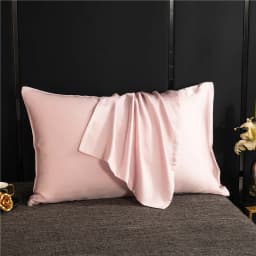 Natural Mulberry Silk Pillowcase High End Quality Pillow Case Solid Color Envelope Pillow Cover 40x60 51x76 Bedroom Cover Pillow