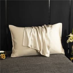 Natural Mulberry Silk Pillowcase High End Quality Pillow Case Solid Color Envelope Pillow Cover 40x60 51x76 Bedroom Cover Pillow
