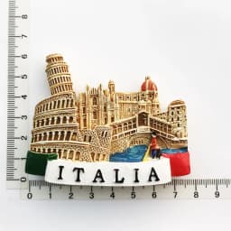 Italy Roma Colosseo fridge magnet Tourism Souvenir Resin Crafts Divid Magnetic Refrigerator Stickers home decor Collection Gifts