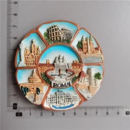 Italy Roma Colosseo fridge magnet Tourism Souvenir Resin Crafts Divid Magnetic Refrigerator Stickers home decor Collection Gifts