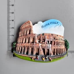 Italy Roma Colosseo fridge magnet Tourism Souvenir Resin Crafts Divid Magnetic Refrigerator Stickers home decor Collection Gifts
