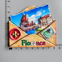 Italy Roma Colosseo fridge magnet Tourism Souvenir Resin Crafts Divid Magnetic Refrigerator Stickers home decor Collection Gifts
