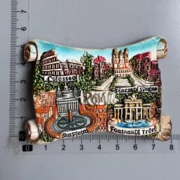 Italy Roma Colosseo fridge magnet Tourism Souvenir Resin Crafts Divid Magnetic Refrigerator Stickers home decor Collection Gifts
