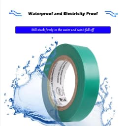 1PC 10 Meters Strong Electrical Tape Color Wear-resistant Lead-free Electrical Insulation Electrical Tape PVC Fame Retardant