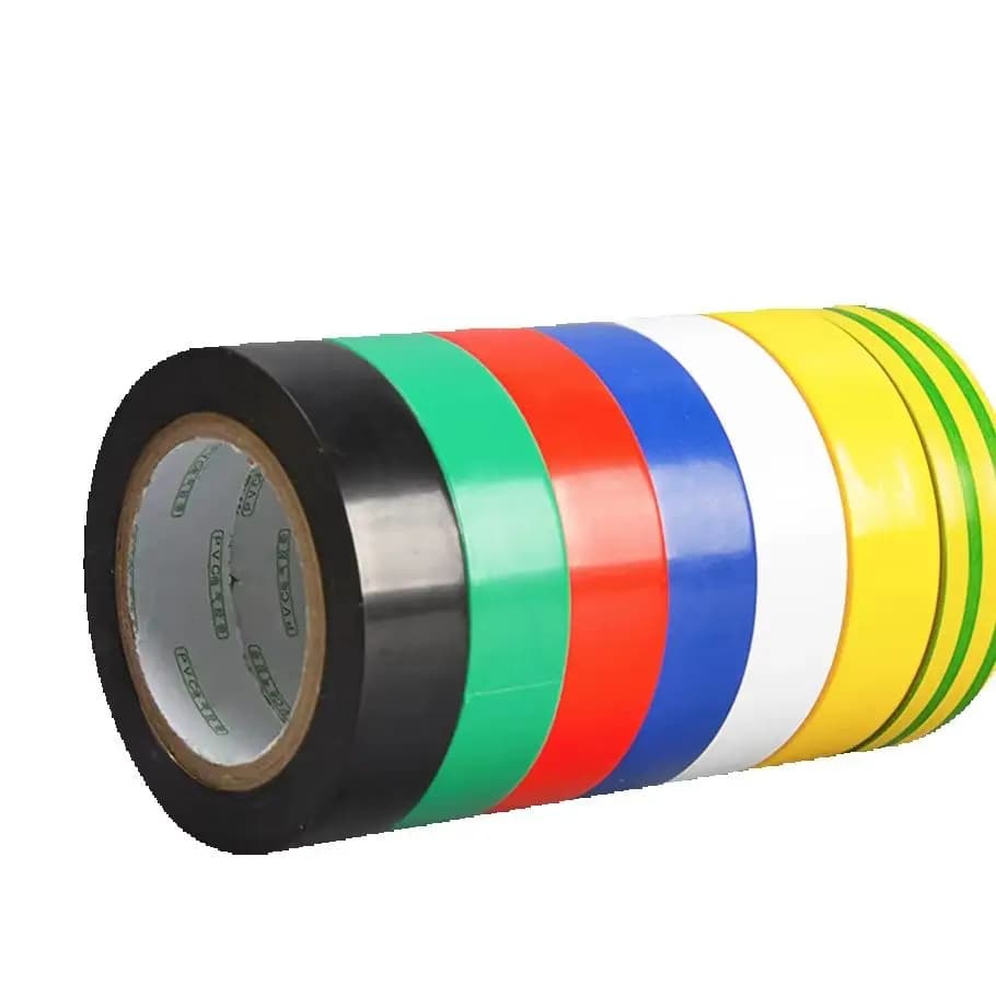 1PC 10 Meters Strong Electrical Tape Color Wear-resistant Lead-free Electrical Insulation Electrical Tape PVC Fame Retardant