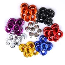 Universal 10 Pcs/Pack JDM Style Aluminum Fender Washers and Bolt for Honda Civic Integra RSX EK EG DC
