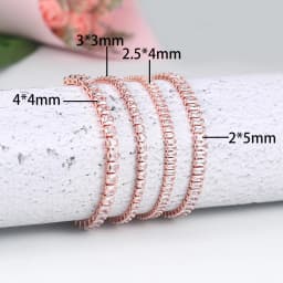 Adjustable Various Size Tennis Bracelet For Women Geometric Clear Zircon Wedding Party Jewellry Drop Shipping Items 2024 DZH007