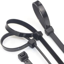 250pcs/500Pcs/bag 150,200,250,300,350,400,450,500 mm Length 3.6mm Width Self-Locking BlACK Nylon Wire Cable Zip Ties Cable Ties