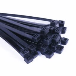 250pcs/500Pcs/bag 150,200,250,300,350,400,450,500 mm Length 3.6mm Width Self-Locking BlACK Nylon Wire Cable Zip Ties Cable Ties