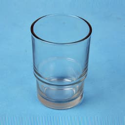 Toothbrush Cup Transparent and Matte Glass Tumbler Cup Bathroom Accessories YT-97