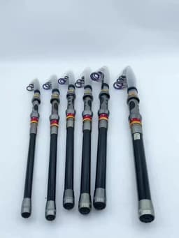 GHOTDA Light Telescopic Fishing Rod Portable Short Spinning Rods Carbon Fiber Super Hard 1.8M 2.1M 2.4M 2.7M 3.0M 3.6M