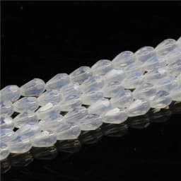 95Pcs/Lot Czech Glass Droplet 3X5MM Crystal Teardrop Beads DIY Making Crafts Material Beaded Chinese Jewelry Beading Wholesale
