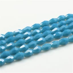 95Pcs/Lot Czech Glass Droplet 3X5MM Crystal Teardrop Beads DIY Making Crafts Material Beaded Chinese Jewelry Beading Wholesale