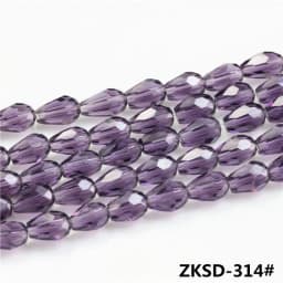 95Pcs/Lot Czech Glass Droplet 3X5MM Crystal Teardrop Beads DIY Making Crafts Material Beaded Chinese Jewelry Beading Wholesale