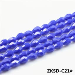 95Pcs/Lot Czech Glass Droplet 3X5MM Crystal Teardrop Beads DIY Making Crafts Material Beaded Chinese Jewelry Beading Wholesale