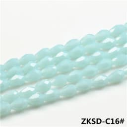 95Pcs/Lot Czech Glass Droplet 3X5MM Crystal Teardrop Beads DIY Making Crafts Material Beaded Chinese Jewelry Beading Wholesale