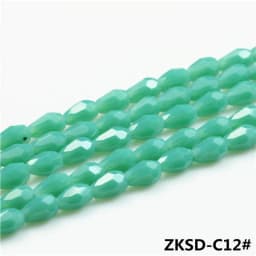 95Pcs/Lot Czech Glass Droplet 3X5MM Crystal Teardrop Beads DIY Making Crafts Material Beaded Chinese Jewelry Beading Wholesale