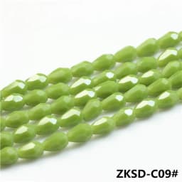 95Pcs/Lot Czech Glass Droplet 3X5MM Crystal Teardrop Beads DIY Making Crafts Material Beaded Chinese Jewelry Beading Wholesale