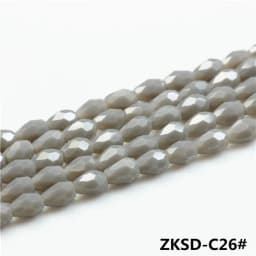 95Pcs/Lot Czech Glass Droplet 3X5MM Crystal Teardrop Beads DIY Making Crafts Material Beaded Chinese Jewelry Beading Wholesale