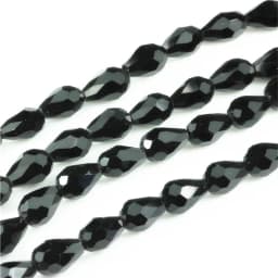 95Pcs/Lot Czech Glass Droplet 3X5MM Crystal Teardrop Beads DIY Making Crafts Material Beaded Chinese Jewelry Beading Wholesale