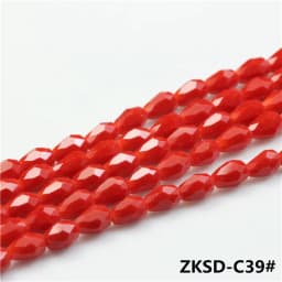 95Pcs/Lot Czech Glass Droplet 3X5MM Crystal Teardrop Beads DIY Making Crafts Material Beaded Chinese Jewelry Beading Wholesale
