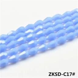 95Pcs/Lot Czech Glass Droplet 3X5MM Crystal Teardrop Beads DIY Making Crafts Material Beaded Chinese Jewelry Beading Wholesale