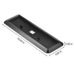 Portable Vertical Stand for Xbox One X Non-slip Vertical Dock Holder for Xbox One X Game Console Game Accessories Black